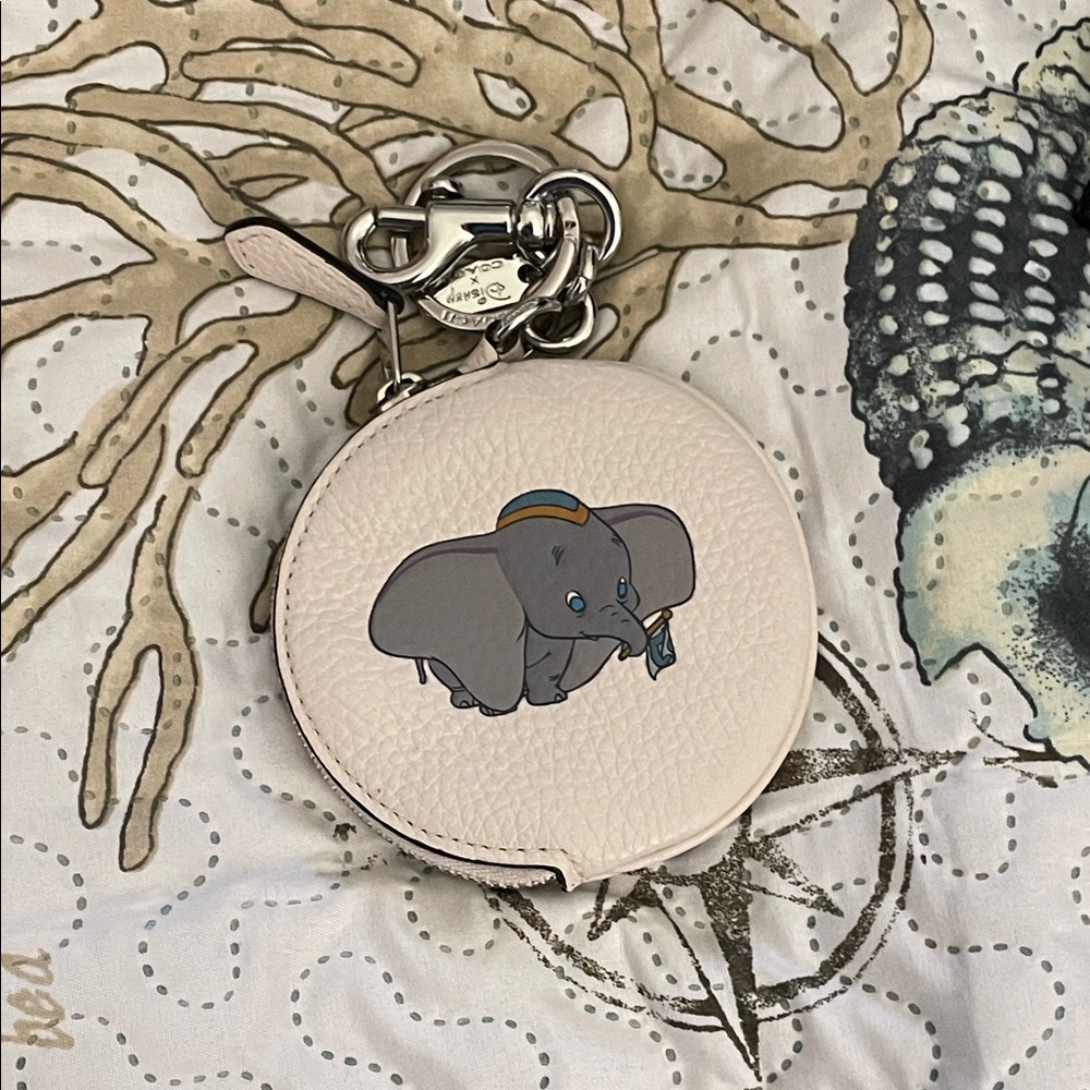 Disney X Coach Cute Dumbo Coin Purse